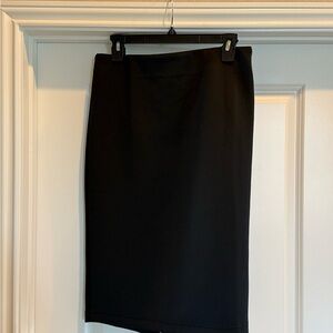 Catherine Malandrino Elegant Black Pencil Skirt
